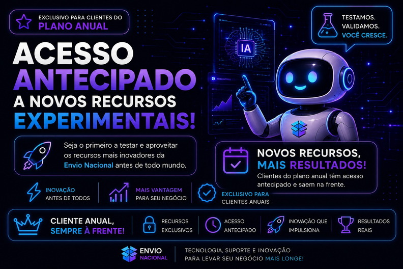 Acesso Antecipado a Novos Recursos